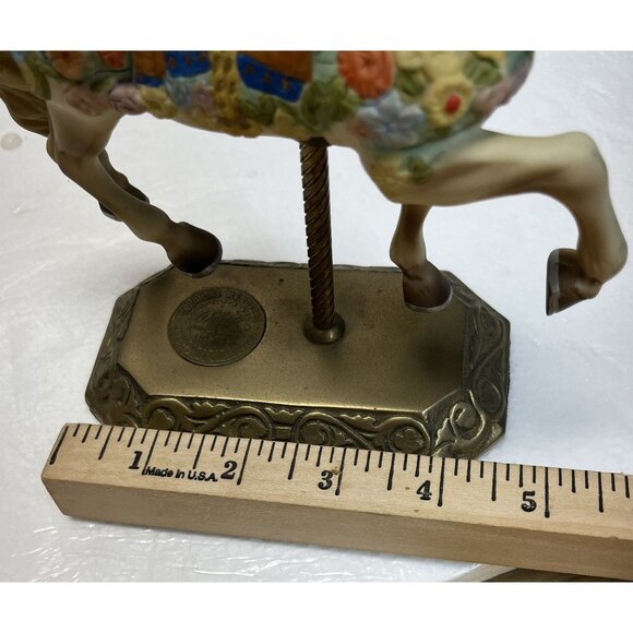 Limited Edition Memories Americana Carousel Horse Figurine By Willets 1106/9500 - Picture 4 of 9